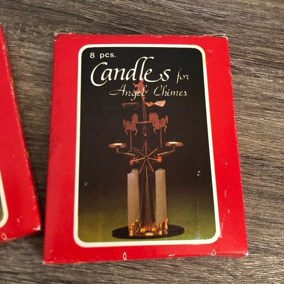 Vtg NOS Miniature Holiday Candles - Picture 3 of 7